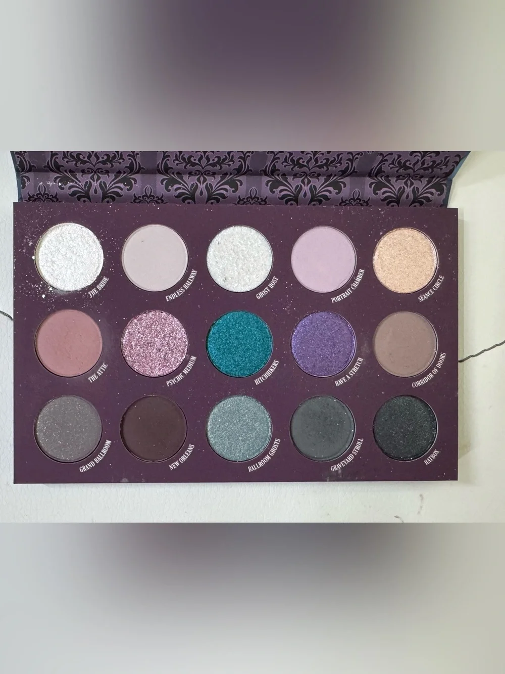 ColourPop Welcome Foolish Mortals Palette Haunted Mansion